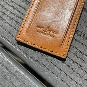 Louis Vuitton Paris luggage tag